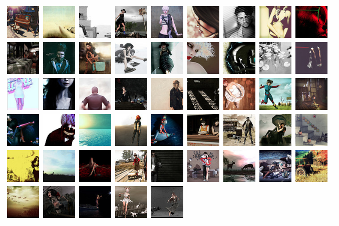 It's Only Art #2 Gallery featuring my 50 favorites this week. 